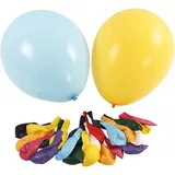 Creativ Company Riesenballons, D 43 cm, sortierte Farben, 50 Stk