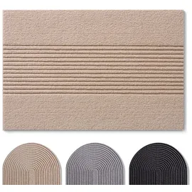 Blumtal Fussmatte 40 x 60 cm Beige