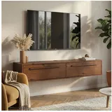 Idimex TECCA Lowboard 145 cm Kastanie Holz