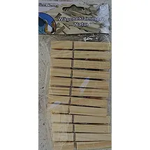 Willy Heckmann 24 Holzkleiderstangen - 70 mm