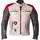 Helstons Tracker Lederjacke Weiß/Schwarz/Rot M
