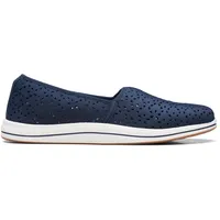 CLARKS Damen Brinkley Emily Flacher Slipper, Navy, 38 EU
