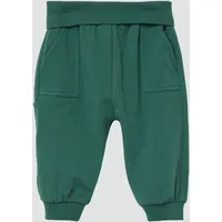 s.Oliver Jogginghose mit Umschlagbund und Taschen - grün - 74