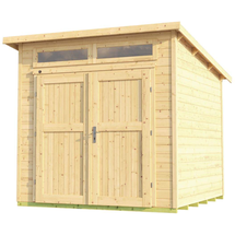 Weka Gartenhaus 264 2,35 x 2,09 m natur