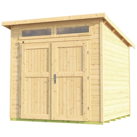Weka Gartenhaus 264 2,35 x 2,09 m natur