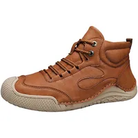 Boulderschuhe BarfußSchuhe Damen Ballerina Sneaker Modische Herren-Sportschuhe für Frühjahr und, Flache Unterseite, leichtes, atmungsaktives Mesh, Aquaschuhe Damen Leichte Wanderschuhe (Brown, 43) - 43 EU