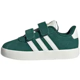 Adidas Jungen Unisex Kinder VL Court 3.0 Shoes Infants Schuhe, Green/Off White/Gold Metallic, 22 EU - 22 EU