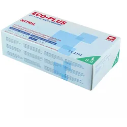 ECO-PLUS Nitril-Untersuchungshandschuhe puderfrei weiß