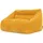 I.C.O.N. Icon Natalia Sitzsack Kinder Sofa, Gelb, Flauschiger Cord Stoff, Sitzsack Cord mit Füllung, Bequemer Kinder Sessel, Kuschelsessel, Lese Sessel, Schlafzimmer, Kinderzimmer, Jugendzimmer