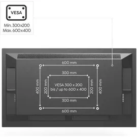 Hama TV-Design Bodenständer) 191 cm