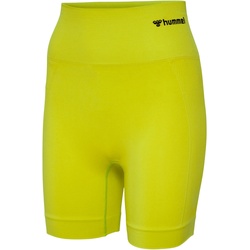 hummel hmlTIF Seamless Fitness Shorts Damen 6724 - sulphur spring XS