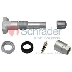 SCHRADER Reparatursatz, Radsensor (Reifendruck-Kontrollsys.) Universal geschraubt für INFINITI ASTON MARTIN KIA ALPINA MERCEDES-BENZ ROLLS-ROYCE GENES