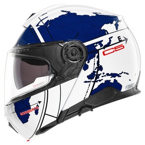 Schuberth C5 Globe Blue Klapphelm blau 57