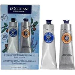 Shea Hand- und Fußpflege Duo = Handcreme 150 ml + Fußcreme 150 ml