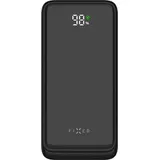 FIXED Powerbank 10000mAh, 22.5W USB-C PD, 2x USB-A mit LCD-Display, Fixed Zen2, Schwarz
