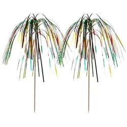 PAPSTAR 100 Deko-Picker 15,5 cm "Feuerwerk" multicolor