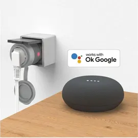 Hama Gartensteckdose 1 St. grau