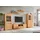 Home Affaire Wohnwand HOME AFFAIRE "Burani", beige (kernbuche teilmassiv), Holzwerkstoff Kernbuchefarben (Korpus)/ Massivholz Kernbuche (Front), Kastenmöbel-Sets, Wohnwand, teilmassives Holz