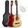 3rd Avenue 1/2 Größe Kinder-Klassikgitarre Mit Spanischen Nylonsaiten Im Anfängerpaket – Natur