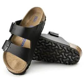 Birkenstock Arizona Weichbettung Birko-Flor schmal schwarz 43