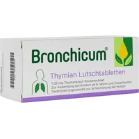 Klosterfrau BRONCHICUM Thymian Lutschtabletten 50 St.
