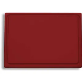 Friedr. Dick DICK Schneidebrett Kunststoff mit Saftrille 26,5 x 32,5 cm Braun