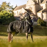 Bucas Irish Turnout Light - Neck Set in Black/Gold Größe:115