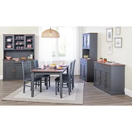 Interlink Buffet Luzerna 90 x 191 x 45 cm Braun/Grau