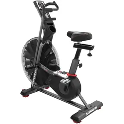 Air-Bike SCHWINN FITNESS "Schwinn Airdyne AD8i", grau, Fahrradtrainer, ohne Unterlegmatte, Luftwiderstand, Airbike, Airdyne, stufenloser Widerstand, B:67cm H:135cm L:135cm, Topseller
