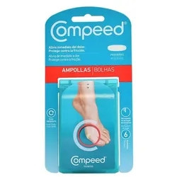 Anti-Blasen für die Füße Compeed (6 uds)