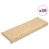 vidaXL Stufenmatten 30 Stk. 65x21x4 cm Braun