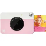 Kodak Printomatic Sofortbildkamera, Weiß/Rosa