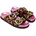 flache Damen-Sandale leopard 38 EU