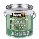 Saicos Haus- & Gartenfarbe 2001 Weiß seidenmatt 2,5 l