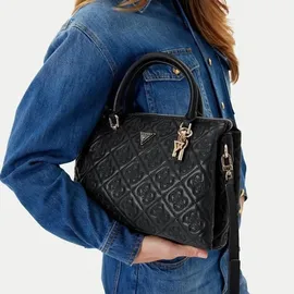 GUESS Handtasche Adelasia Multi Comp Satchel Black