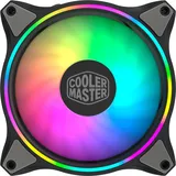 Cooler Master MasterFan MF120 HALO 3in1 - Gehäuselüfter - 120 mm 1 x), PC Lüfter, Schwarz mit RGB LED - 30 dBA