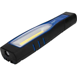 LEDINO LED Handleuchte Taschenlampe Mobile Leuchte Alu Grau Ip65 Akku H 23 cm