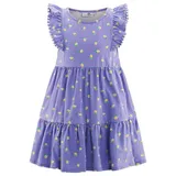 happy girls Jerseykleid lila 128 EU