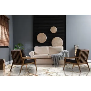 Euro Stone Bodenfliese Feinsteinzeug Visage Gold Plus 60 x 120 cm weiß