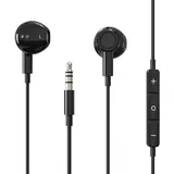 Hochauflösende In-Ear-Kopfhörer mit Kabel, extra Bass, geräuschisolierend, mit Mikrofon, für iPhone, iPod, iPad, MP3, Huawei, Samsung, leichte Kopfhörer mit Lautstärkeregler, 3,5 mm Klinkenstecker