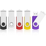 KOOTION 5 Stück USB Sticks 32GB 3.0 USB Speicherstick 5er Pack Datenstick 32 GB Memory Sticks Bunt USB Flash Lauwferk 32 Gbyte USB Flash Pen Drives Metall Set 5 STK 32G Datenspeicher Stick Mehrfarbig