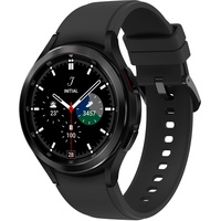 Samsung Galaxy Watch4 Classic, Runde LTE Smartwatch, Wear OS, drehbare Lünette, Fitnessuhr, Fitness-Tracker, 46 mm, Black inkl. 36 Monate Herstellergarantie [Exkl. bei Amazon]