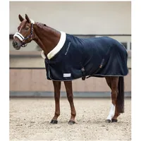 Waldhausen Fleecedecke Modern Rosé 135 cm Blau/Roségold