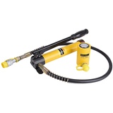 Manuelle Hydraulikpumpe, CP-180 Hydraulik Handpumpe + 10T Hydraulischer Wagenheber Stahl Hebegriff Werkzeug für Autoreparaturen