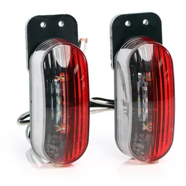 Wiltec Positionsleuchte 2er Set 6 LED für Anhänger
