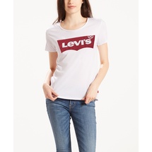 Levi's The Perfect Tee T-Shirt,Batwing White,L