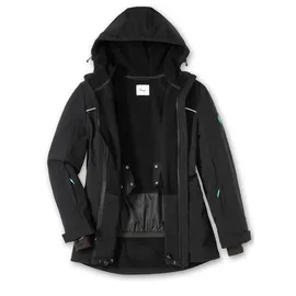 sheego Funktionsjacke in schwarz | Gr.: 52