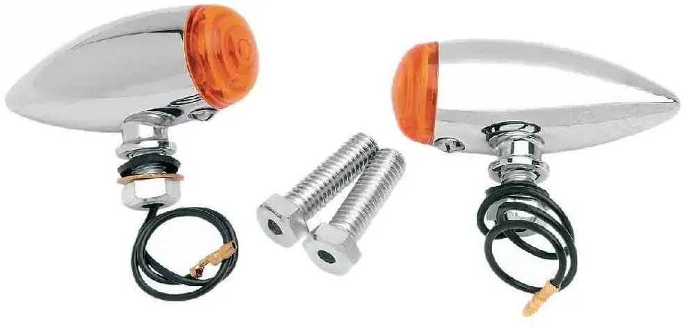Pro-one Perf.mfg. Bullet Smooth Positionslicht - Chrome - One Size