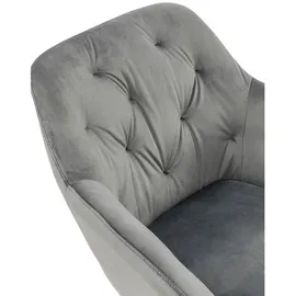 SalesFever Armlehnstuhl grau