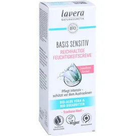 Lavera Basis Sensitiv Reichhaltige Feuchtigkeitscreme 50 ml